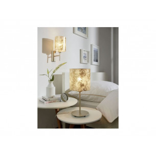 Lampada da tavolo in metallo Viserbella 1xE27 97646 2