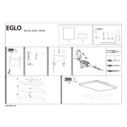 TURCONA-Z plafoniera quadrata Smart LED RGB dimmerabile Eglo istruzioni