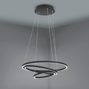 Eglo connect.z Lobinero-Z lampadario LED nero, 6000 lm