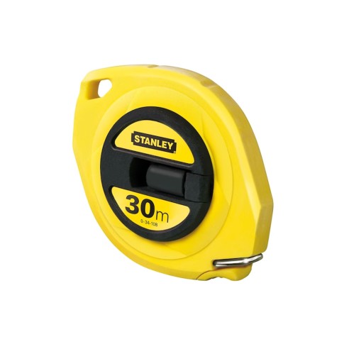 Rotella metrica 30 m nastro acciaio Stanley 0-34-108