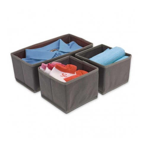 Set organizer per cassetti 3 pz