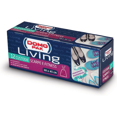 Custodie scarpe e fitness Domopak Living 12 pz