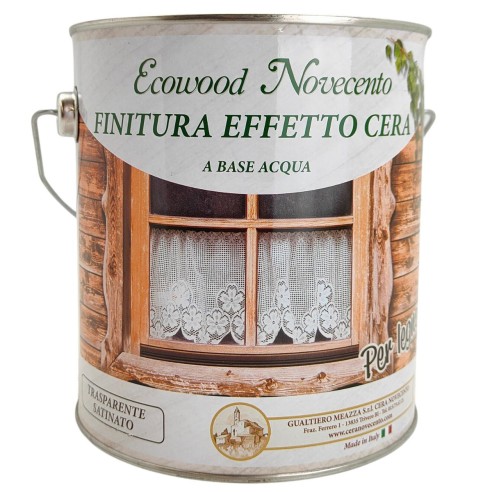 Finitura ad acqua effetto cera EcoWood