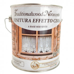 Finitura a solvente effetto cera TraditionalWood cera novecento