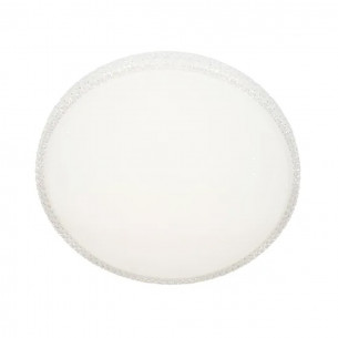 Plafoniera Soledad LED in metacrilato bianco rotonda 2