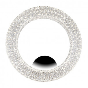 Applique Soledad LED in metacrilato trasparente Ø 40cm