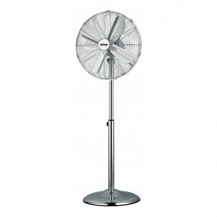 Ventilatore a piantana Ø 40cm cromato Zephir PF40CR