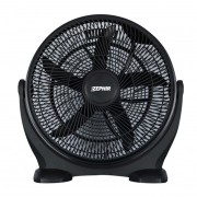 Ventilatore da pavimento alta velocità nero Ø 40cm Zephir ZBF04CM