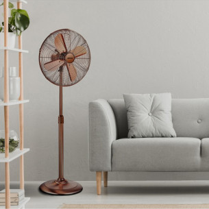 Ventilatore a piantana Vintage 40cm bronzo Zephir PFV41BR 2