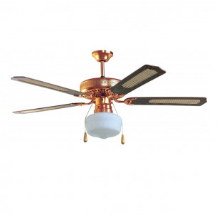 Ventilatore da soffitto 130cm 4 pale con luce Zephir ZFS9130M