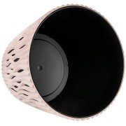 Sandy portavaso da interno per piante e fiori con inserto Properplast mocca