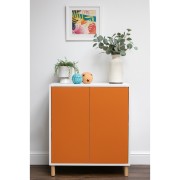 Pellicola adesiva per mobili Uni terracotta opaco 45cmx2m D-c-fix ambientata