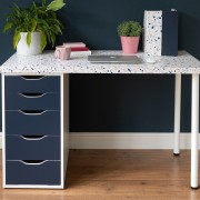 Pellicola adesiva per mobili Terrazzo neo 45cm x 2m D-c-fix ambientata