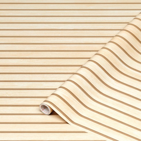Pellicola adesiva per mobili Doghe in legno D-c-fix