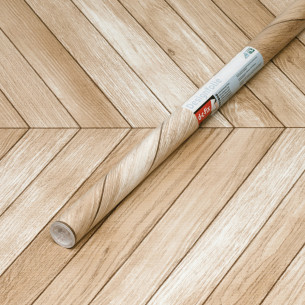 Pellicola adesiva per mobili Chevron beige D-c-fix