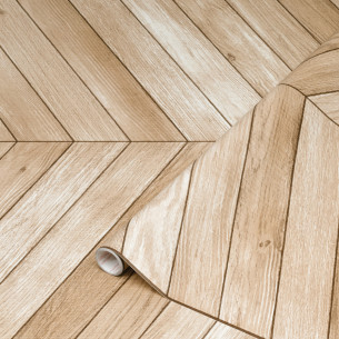 Pellicola adesiva per mobili Chevron beige D-c-fix 2