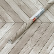 Pellicola adesiva per mobili Chevron grigio D-c-fix