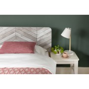 Pellicola adesiva per mobili Chevron grigio D-c-fix ambientata