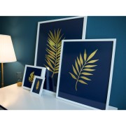 Pellicola adesiva per mobili blu navy D-c-fix ambientata