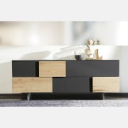 Pellicola adesiva per mobili Antracite opaco D-c-fix ambientata