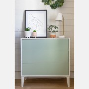 Pellicola adesiva per mobili Verde salvia d-c-fix ambientata