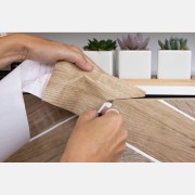 Pellicola adesiva per mobili legno Sonoma Eiche D-c-fix applicazione