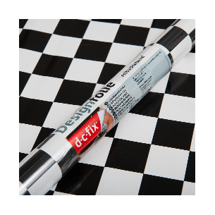 Pellicola adesiva per mobili in vinile Scacchi 45cmx2m D-c-fix