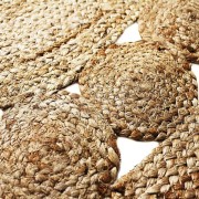 Tappeto rotondo Juta Ø 110 cm Sobel dettaglio