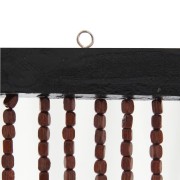 Tenda Legno fantasia rombo marrone Verdelook dettaglio bastone