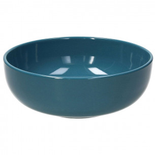 Insalatiera 2240 cc gres porcellanato blu ottanio Natural Love Tognana