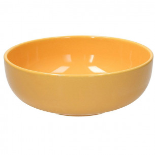 Insalatiera 2240 cc gres porcellanato giallo Natural Love Tognana