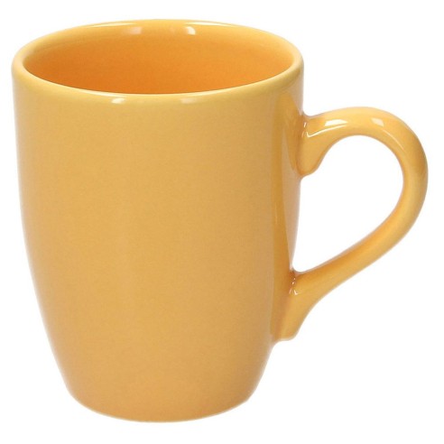 Mug 370 cc gres porcellanato giallo...