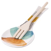 Poggia mestolo ceramica Venice Lido multicolor Villa d'Este