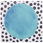 Sottobicchiere 10x10cm ceramica Venice Lido Villa d'Este