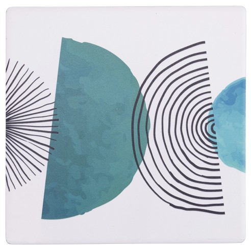 Sottobicchiere 10x10cm ceramica...