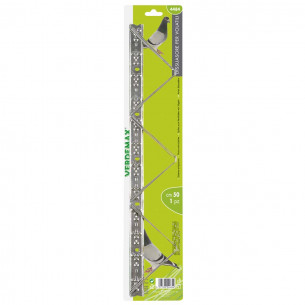 Dissuasore per volatili lamina in acciaio 50 cm con 18 punte in acciaio inox Verdemax 4484 2