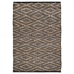 Tappeto Juta 60x110 cm Sobel J232 black