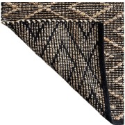 Tappeto Juta 60x110 cm Sobel J232 black fondo