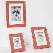 Cornice e portafoto Malaga Styler rosso corallo