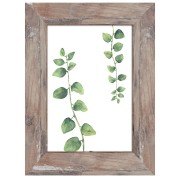 Cornice portafoto Bergen Style noce