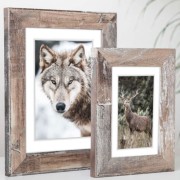 Cornice portafoto Bergen Style noce