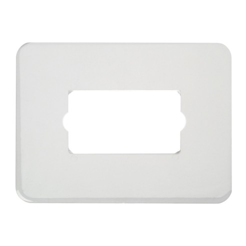 Salvaparete trasparente per comandi e prese da incasso PolyPool PP0516