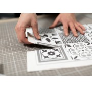 Pannelli adesivi per pareti Oriental Style 30,5x30,5cm Wall d-c-fix applicazione