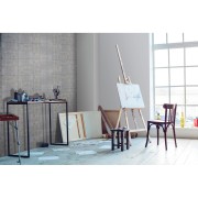 Pannelli adesivi per pareti Solid Concrete 30,5x30,5cm Wall Tiles d-c-fix ambientata