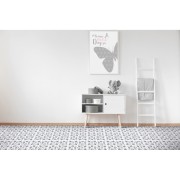 Piastrelle adesive per pavimenti Cubia Pattern Floor Tiles d-c-fix ambientate