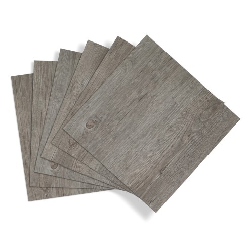 Piastrelle adesive per pavimenti Grey Wood Floor Tiles d-c-fix