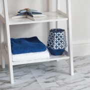 Piastrelle adesive per pavimenti Marble Floor Tiles d-c-fix ambientate