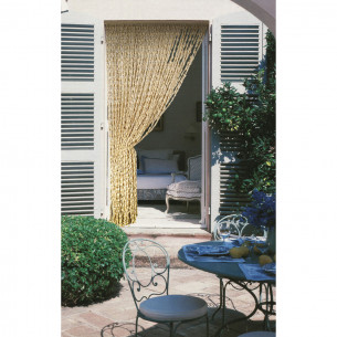 Tenda per porta esterna mais naturale L100xH220cm Verdelook 2