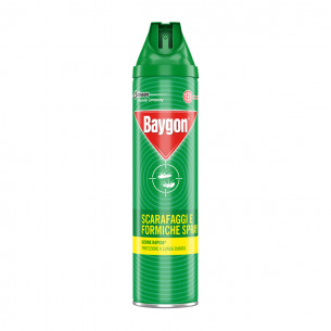 Insetticida scarafaggi e formiche spray 400ml Baygon