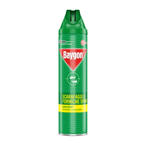 Insetticida scarafaggi e formiche spray 400ml Baygon